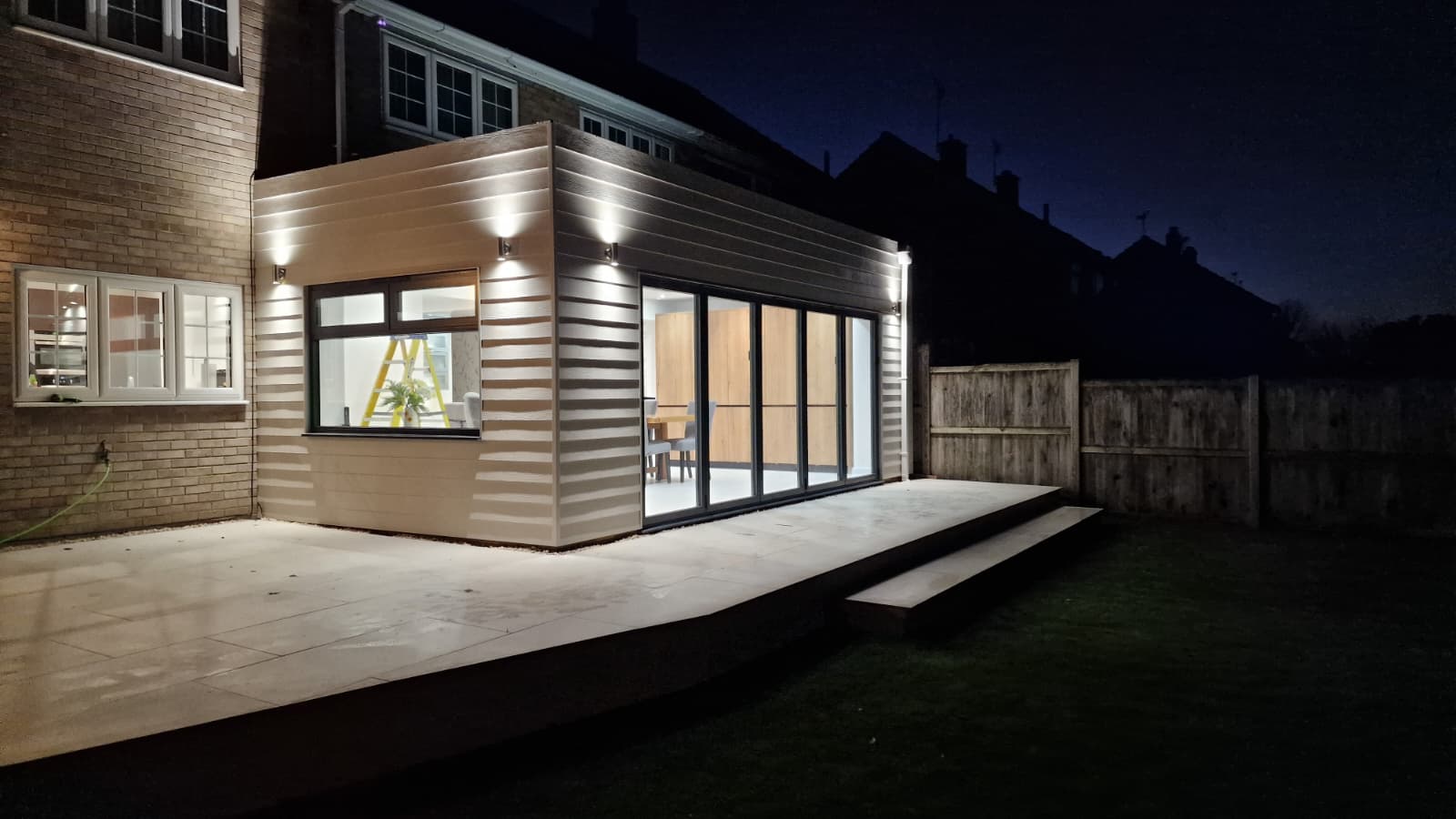 Extension with Landscaping & Patio, Removal of Internal Walls & Steels Ashford, Kent