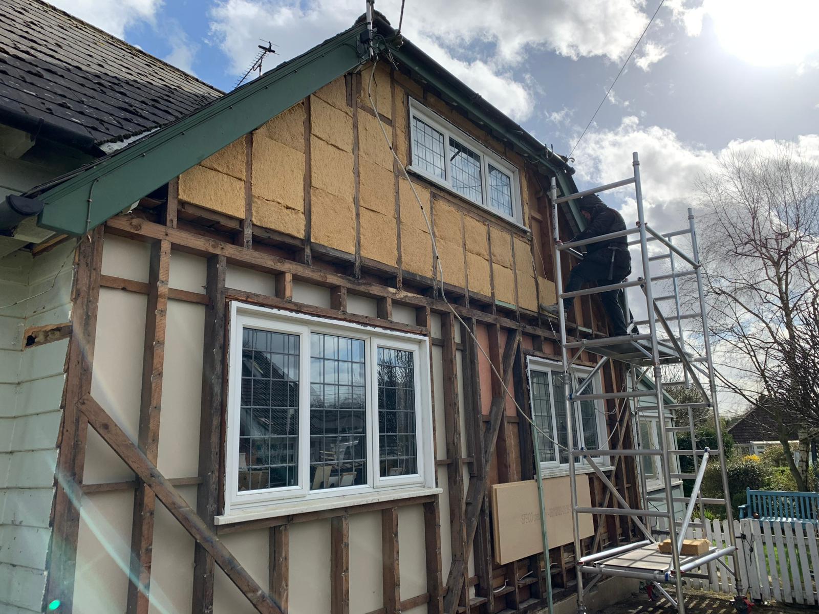 Cladding & Wood Fibre Insulation To A Heritage Building Canterbury, Kent